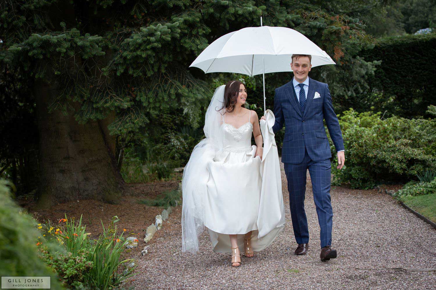 An intimate Chateau Rhianfa Wedding