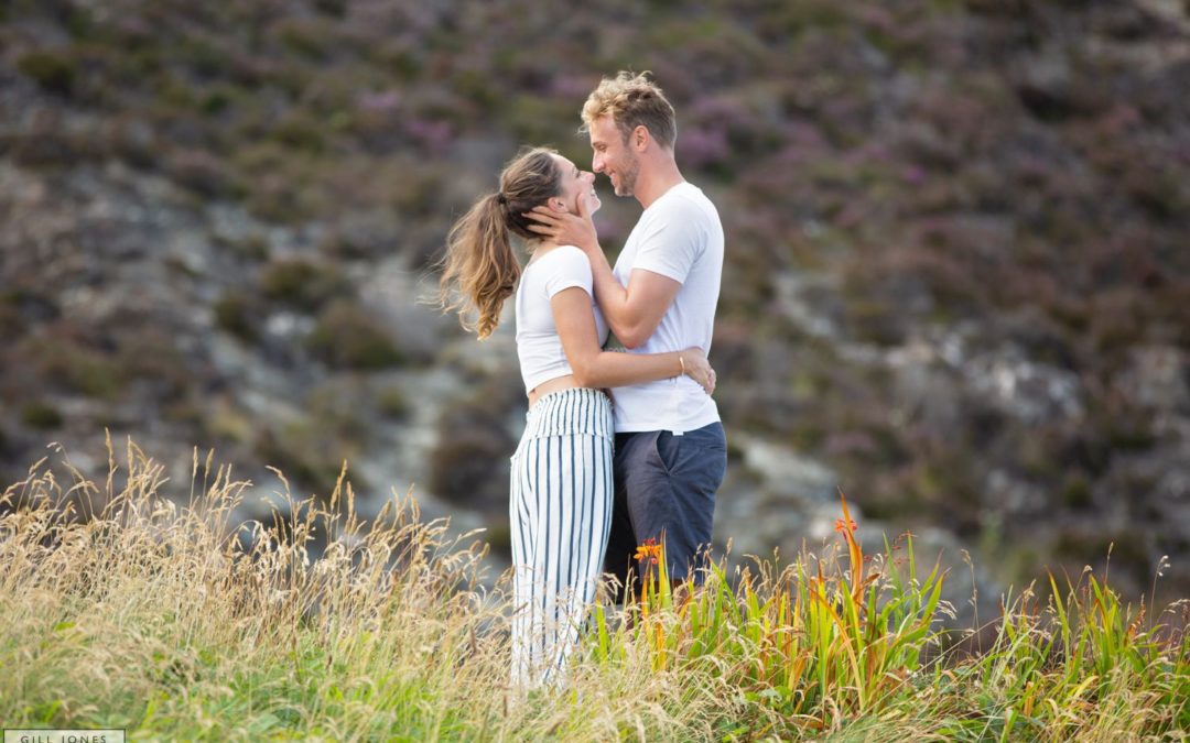 A pre-wed shoot in Cornwall