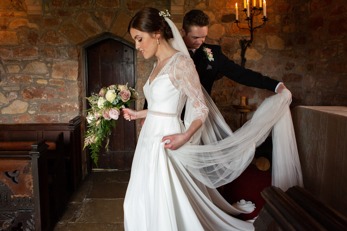 A Bodysgallen hall Wedding