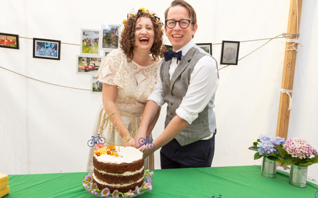 Anglesey wedding at home