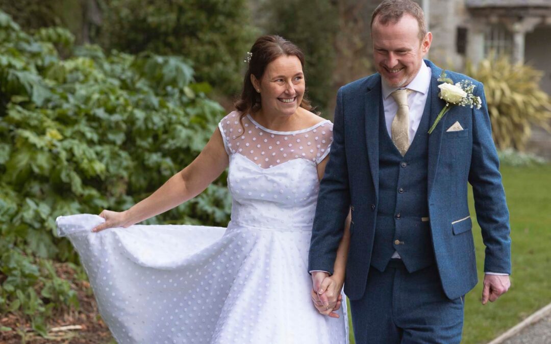A Winter wedding at chateau rhianfa